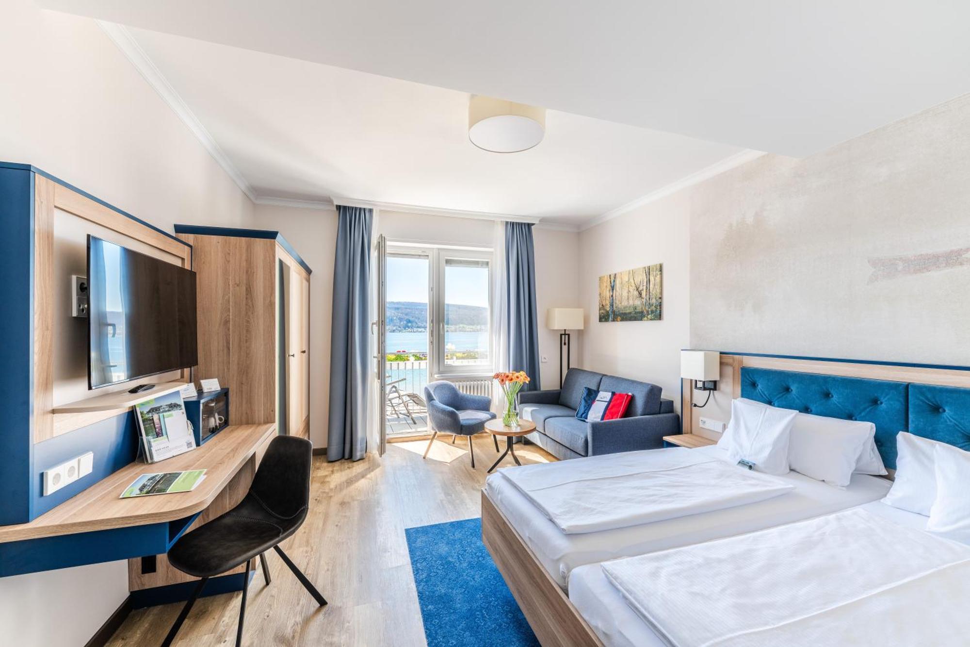 Strandhotel Loechnerhaus Reichenau Exteriör bild